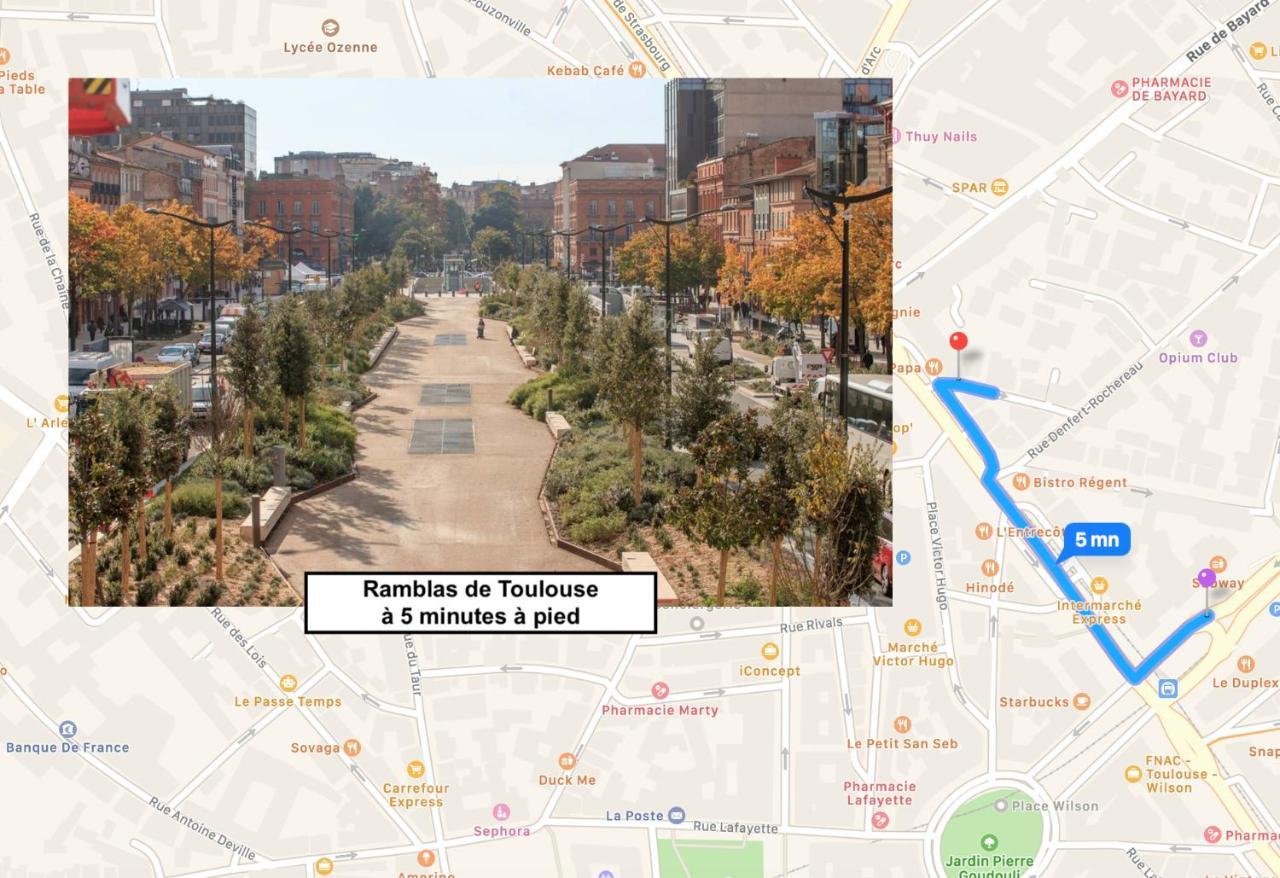 Le Victor Hugo - Studio Avec Parking # Hypercentre Διαμέρισμα Τουλούζη Εξωτερικό φωτογραφία